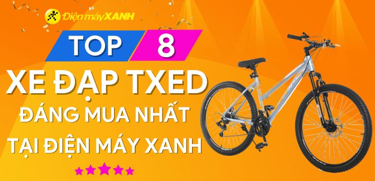 Top 8 xe đạp TXED tốt, đáng mua nhất tại Điện máy XANH