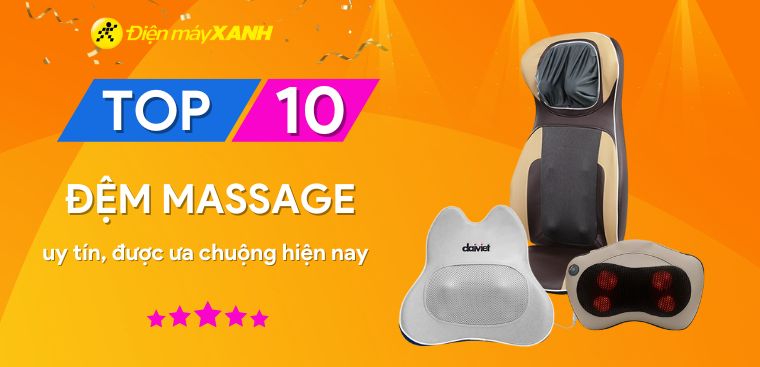 10 thương hiệu đệm massage uy tín, được ưa chuộng hiện nay