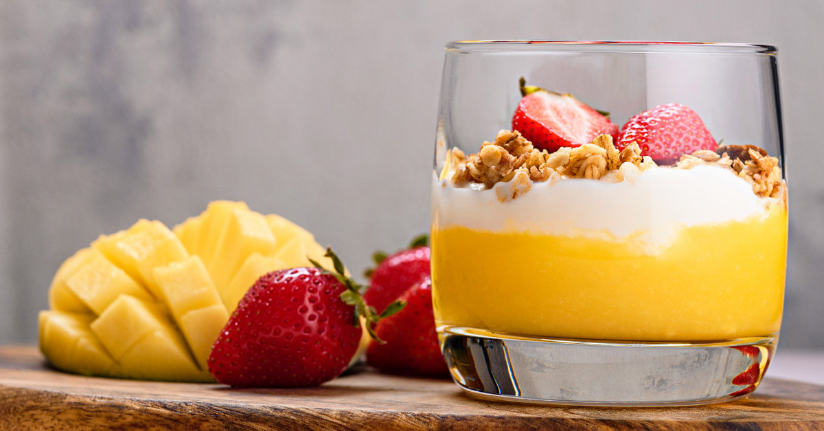 Mách mẹ 5 cách làm pudding xoài cho bé mềm mịn và thơm ngon