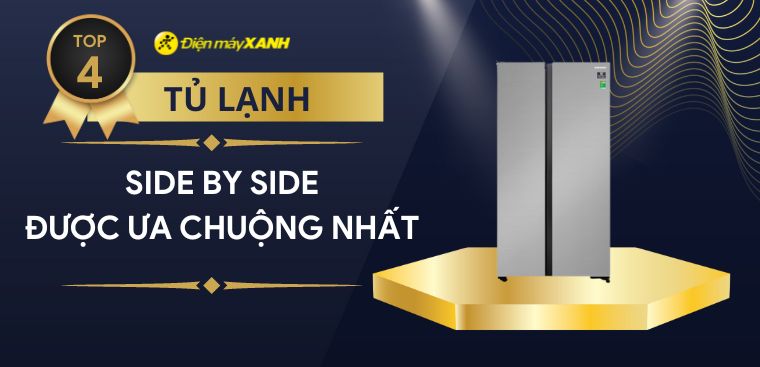 Top 4 tủ lạnh Side by side bền và chất lượng nhất