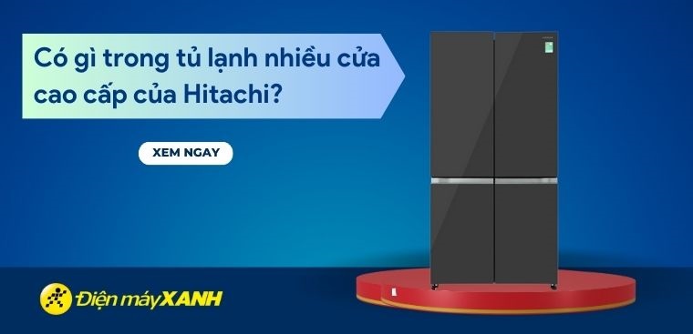 Có gì trong tủ lạnh nhiều cửa cao cấp của Hitachi?