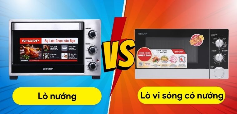 Nên mua lò nướng hay lò vi sóng có nướng cho gia đình bạn?