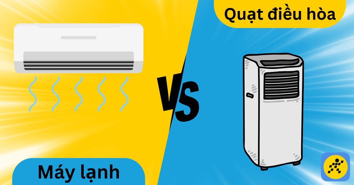 Nên mua quạt điều hòa hay máy lạnh cho mùa nóng? Nên dùng loại nào?