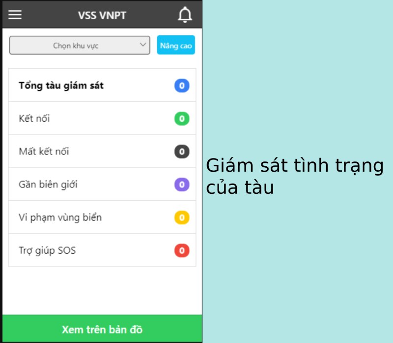 VNPT VSS gi&uacute;p bạn gi&aacute;m s&aacute;t t&igrave;nh trạng của t&agrave;u
