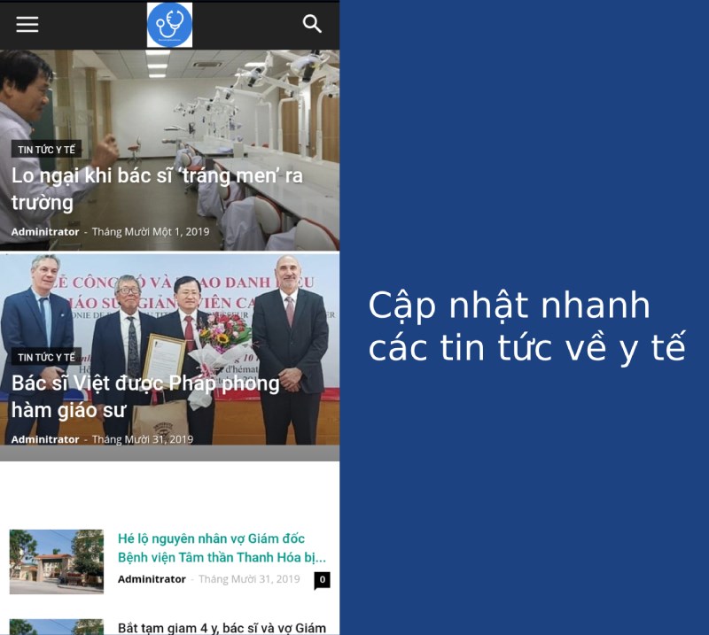 &nbsp;T&agrave;i liệu y khoa cập nhật nhanh c&aacute;c tin tức về y tế.