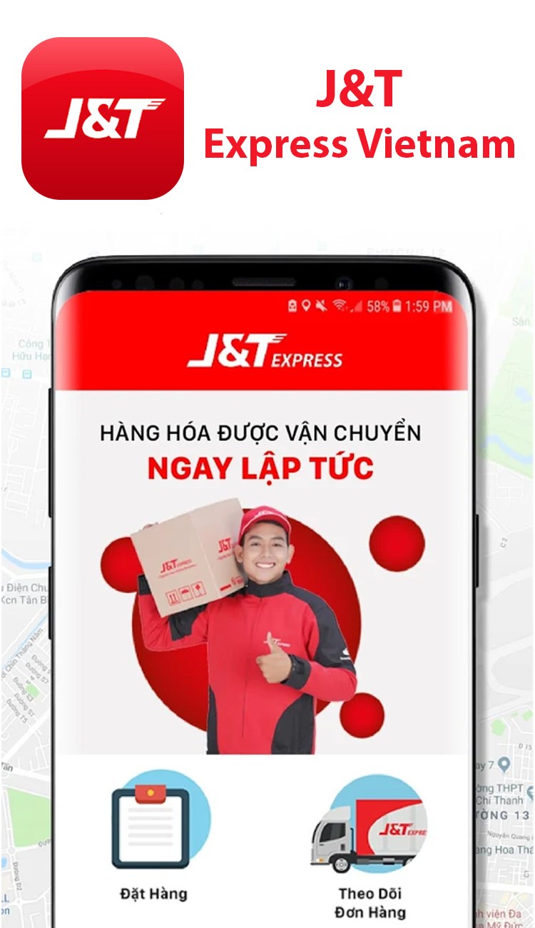 J&T Express Vietnam có trên CH Play và App Store