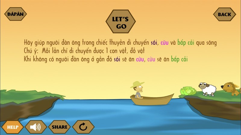 Màn chơi đầu tiên trong Qua Song IQ