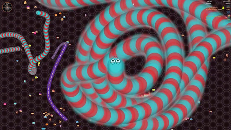 4 cách để trở thành con rắn to nhất game Wormate.io 
