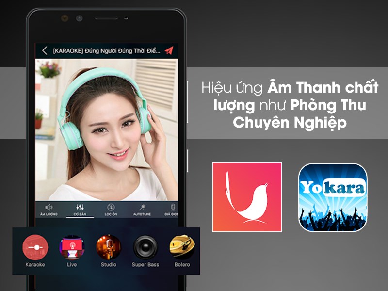 H&aacute;t Karaoke với hiệu ứng &acirc;m thanh chuy&ecirc;n nghiệp
