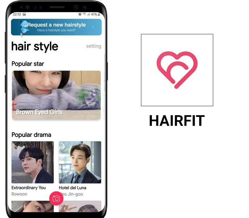 Giới thiệu ứng dụng Hairfit&nbsp;