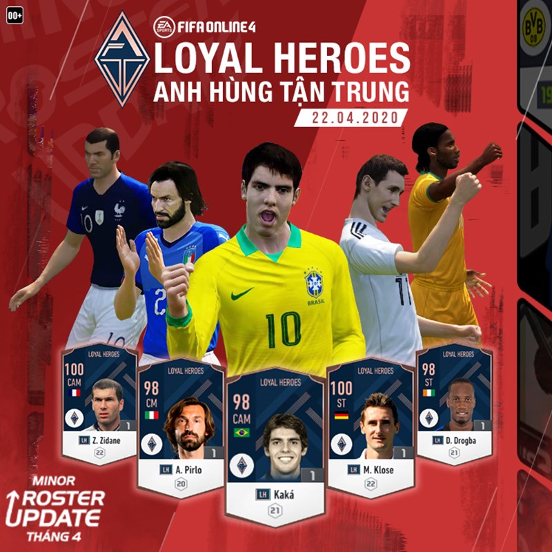 Những siêu sao được mong đợi của mùa thẻ Loyal Heroes