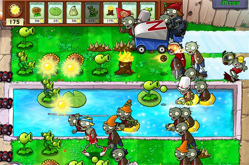 Plants vs. Zombies - Trái cây đại chiến Zombies