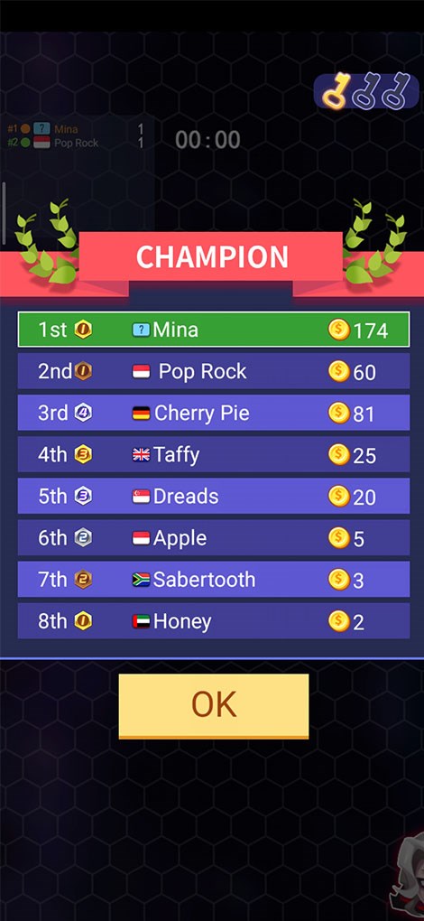 thứ hạng trong trận c&agrave;ng cao, v&agrave;ng nhận c&agrave;ng nhiều