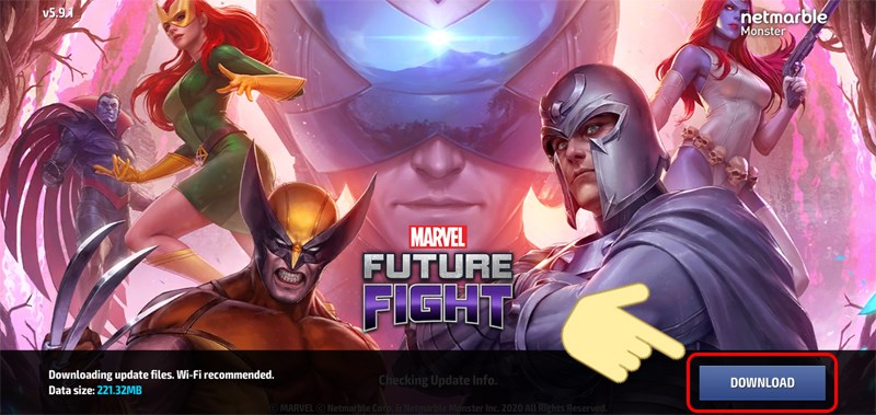 bạn chọn DOWNLOAD v&agrave; chờ trong gi&acirc;y l&aacute;t