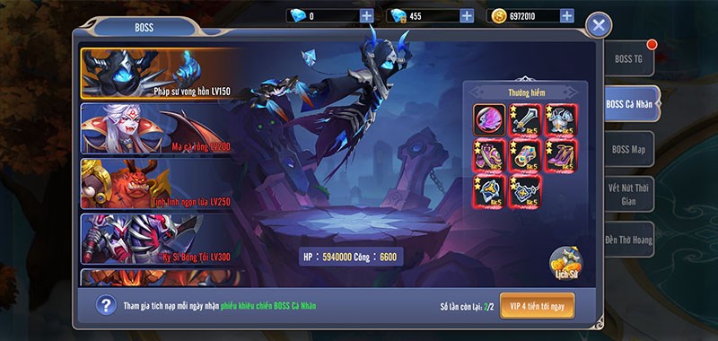 Vật phẩm Boss