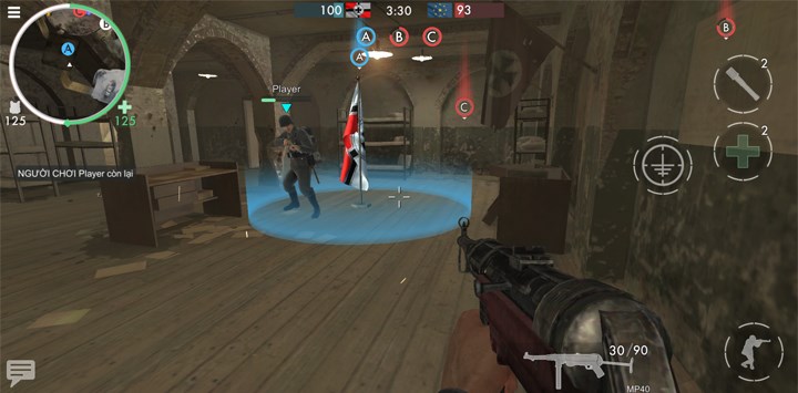 Chiếm cứ điểm A th&agrave;nh c&ocirc;ng của Phe Trục