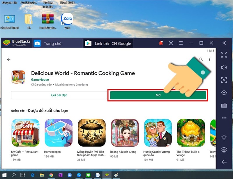 Cách tải và cài đặt Delicious World trên máy tính đơn giản nhất