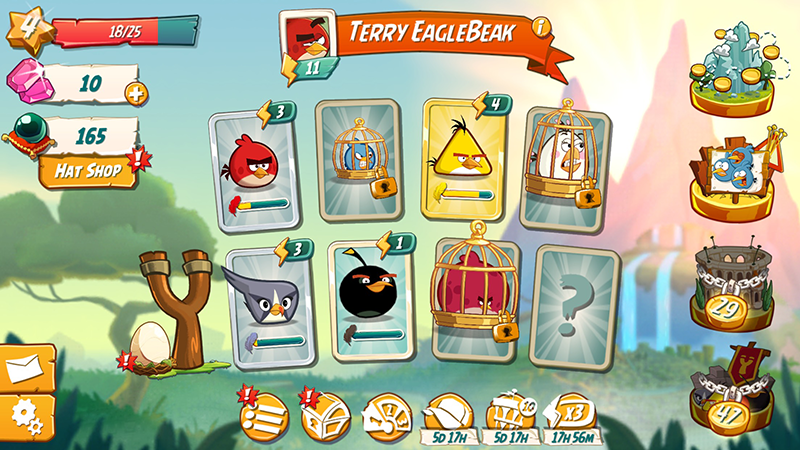 Mở game người d&ugrave;ng sẽ đến ngay giao diện ch&iacute;nh của game