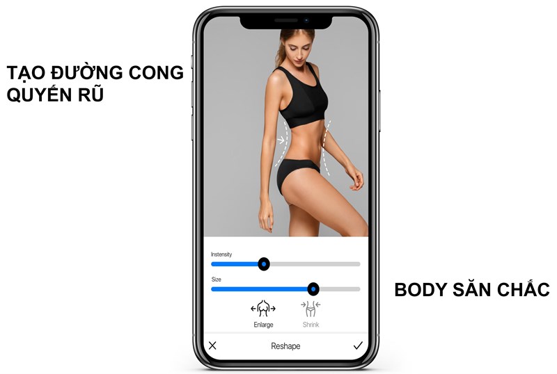 Ứng dụng Photolift - B&oacute;p eo, th&ecirc;m h&igrave;nh săm, x&oacute;a ph&ocirc;ng nền tr&ecirc;n ảnh