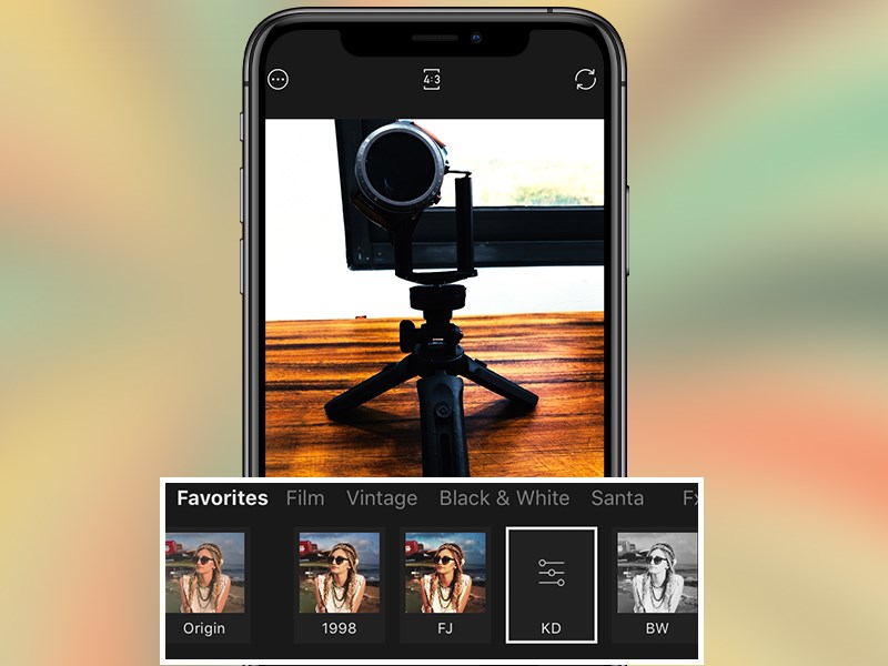 Bộ lọc màu đa dạng