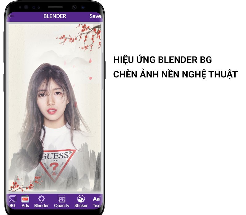 Hiệu ứng Blender BG
