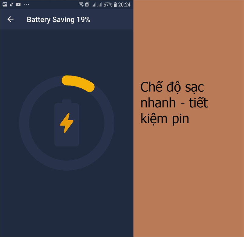 t&iacute;nh năng hỗ trợ tiết kiệm pin