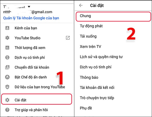 Hướng dẫn cách bật chế độ Dark Mode trên Youtube cho điện thoại
