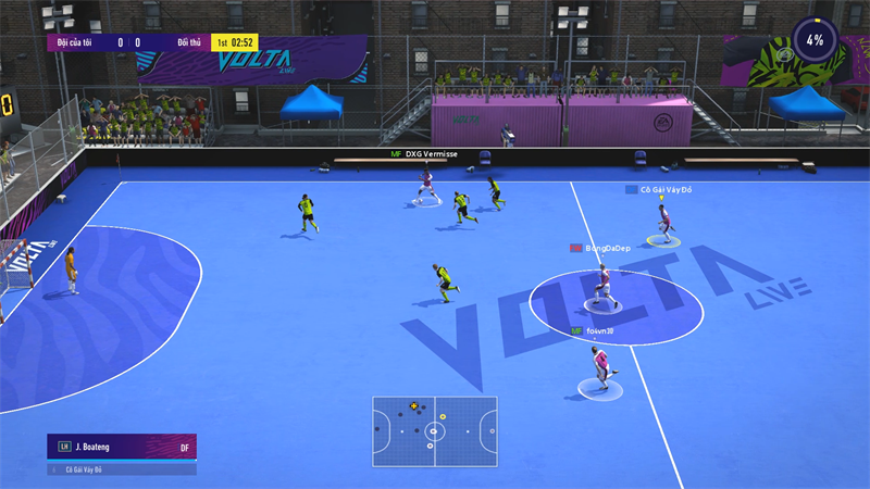 Quẩy skill bằng tay cầm