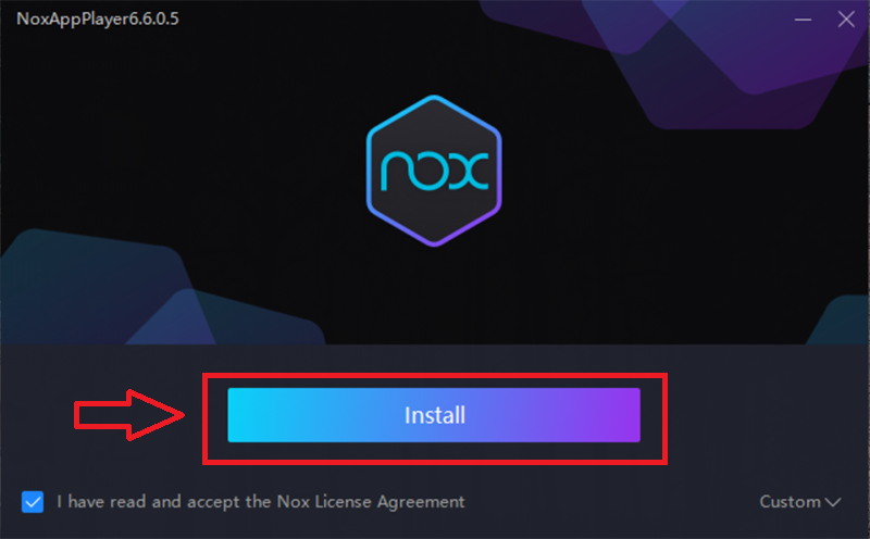 cài đặt Nox App Player trên máy tính 