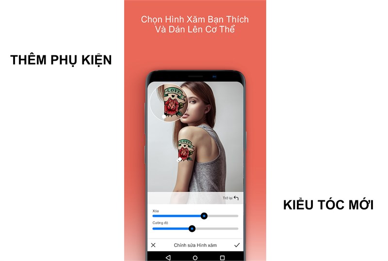 Th&ecirc;m c&aacute;c chi tiết v&agrave; phụ kiện l&ecirc;n cơ thể
