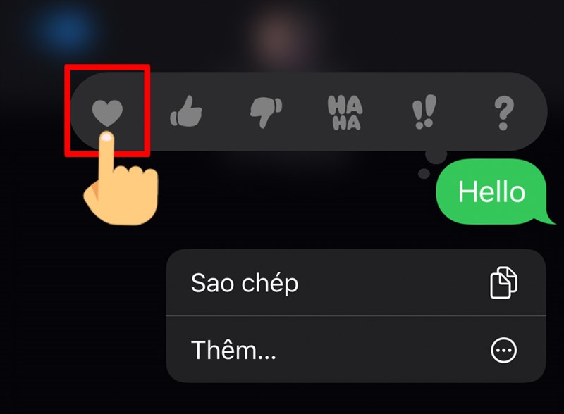 Bước 3: Bạn chỉ cần bấm chọn 1 biểu tượng cảm x&uacute;c bạn muốn.