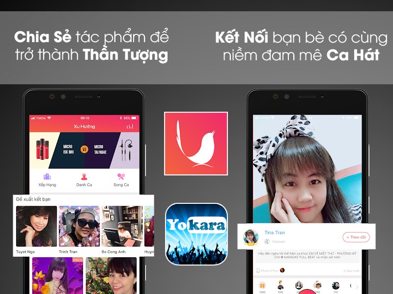 Yokara - Chia sẻ v&agrave; kết nối