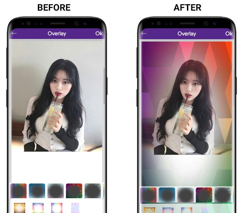 Các lớp phủ ảnh đa dạng