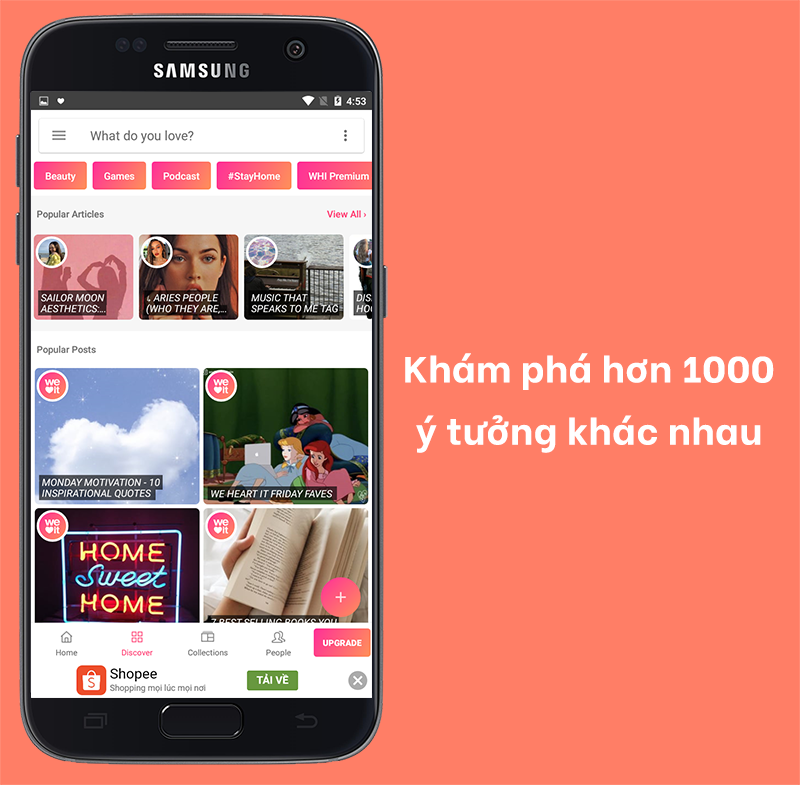 Kh&aacute;m ph&aacute; hơn 1000 &yacute; tưởng kh&aacute;c nhau