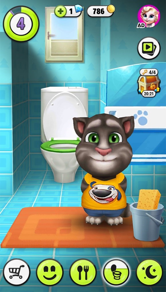 Hướng dẫn chơi My Talking Tom