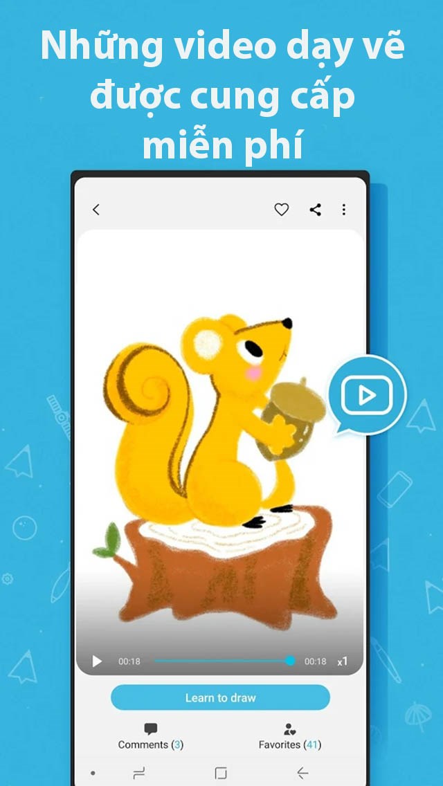 N&acirc;ng khả năng hội họa nhờ những video hướng dẫn