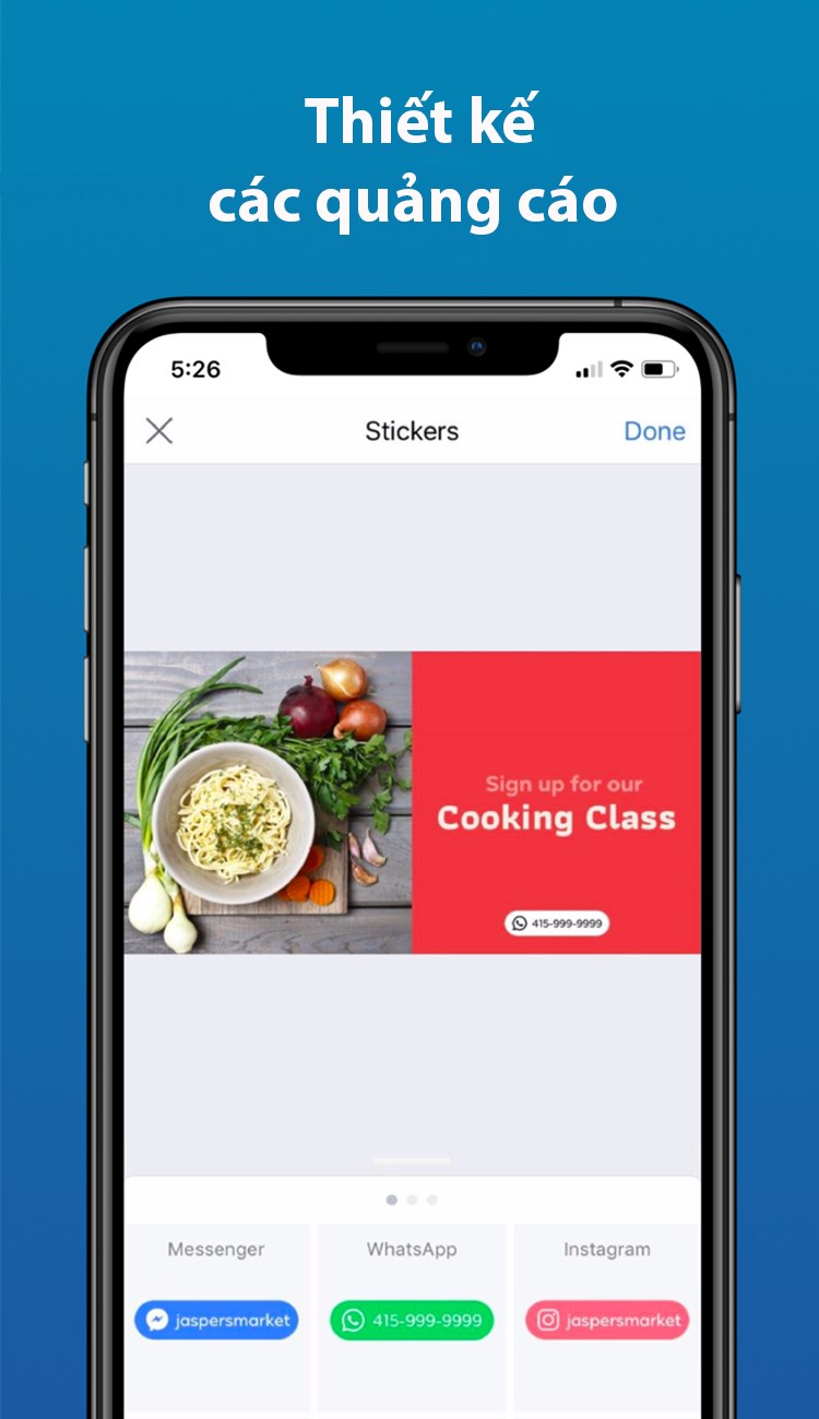 Tự thiết kế quảng c&aacute;o tr&ecirc;n Quản l&yacute; quảng c&aacute;o của bạn