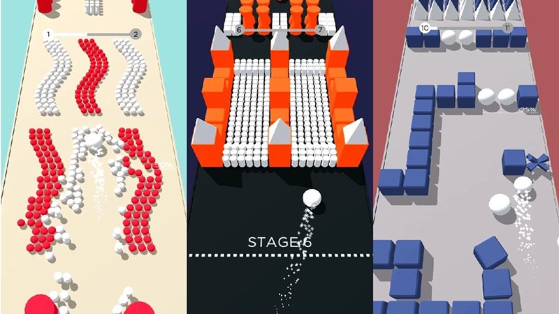 Đồ họa 3D h&igrave;nh khối trong Color Bump 3D