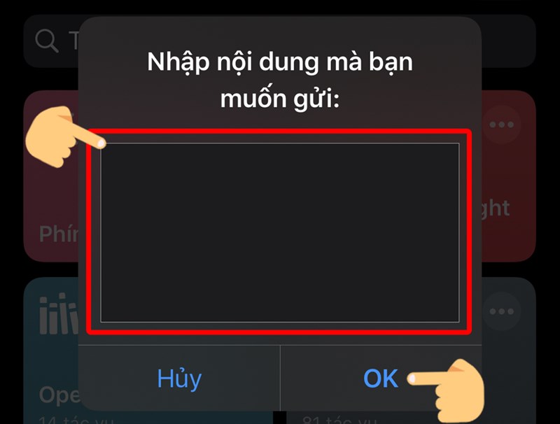 Nhập nội dung tin nhắn