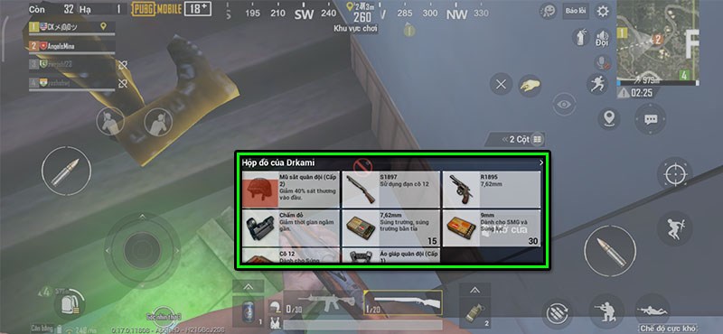 chỉ loot đồ cần thiết 