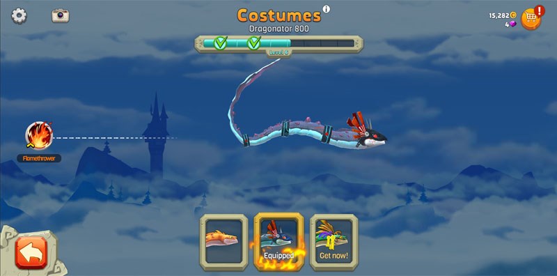 Rồng Sparks với bộ ngoại trang Dragonator 800