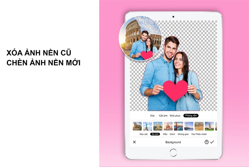 T&aacute;ch nền ảnh