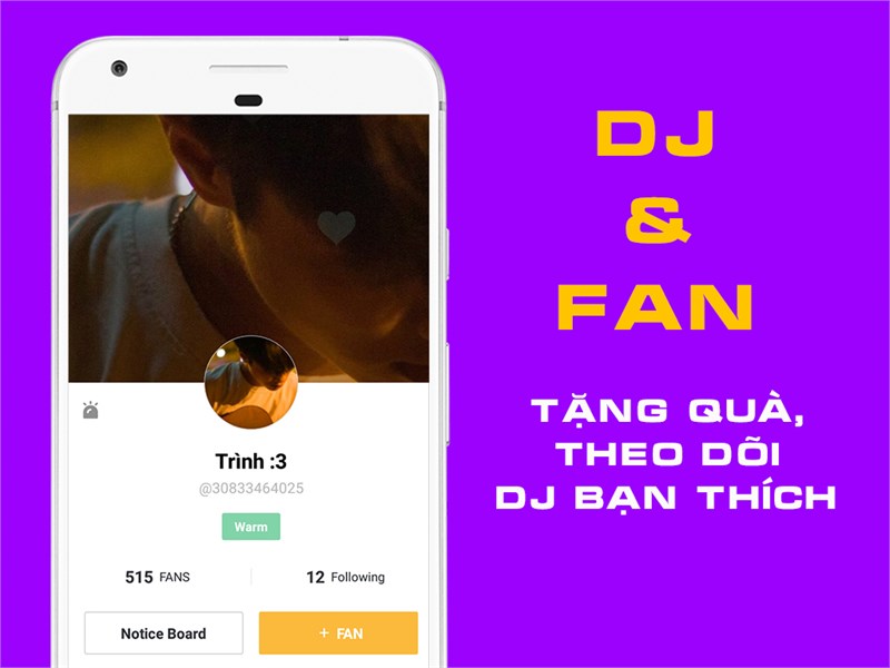 Tặng quà và theo dõi DJ bạn thích trên SPOON RADIO