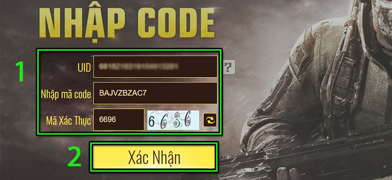 Code tiến thưởng trình làng và cơ hội nhập code nhận tiến thưởng Call Of Duty Mobile VNG