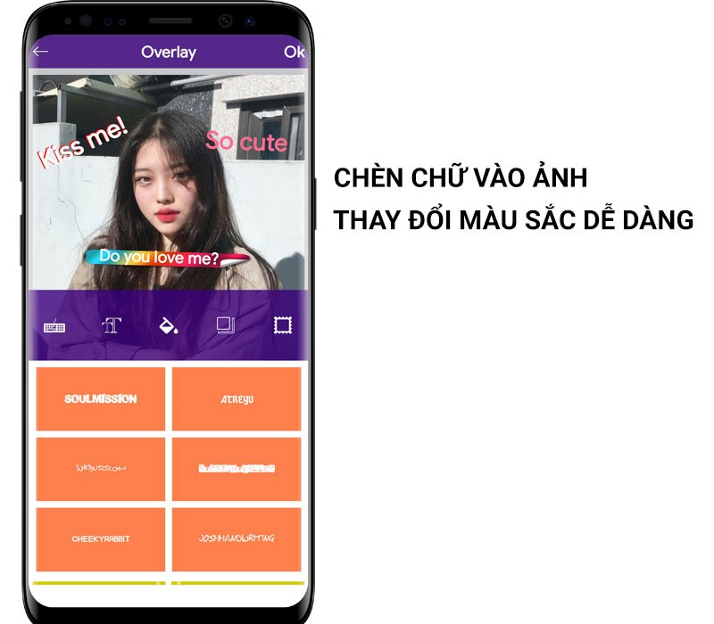 Chèn chữ vào ảnh