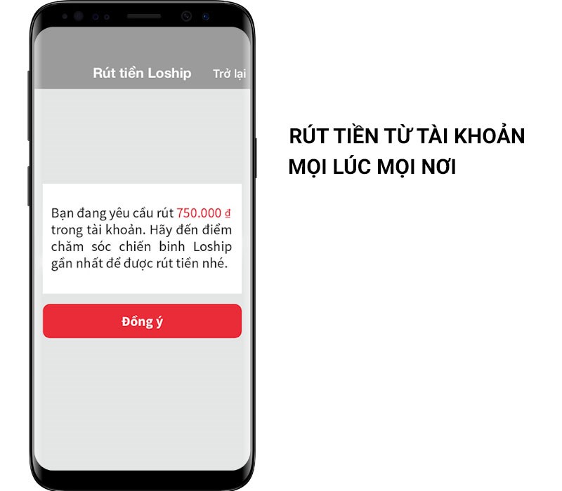 Rút tiền mọi lúc mọi nơi