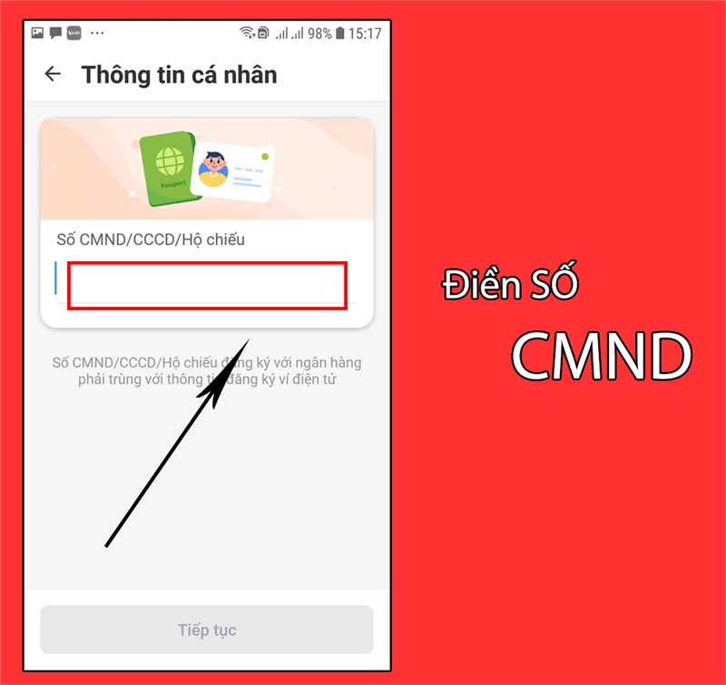 Điền CMND