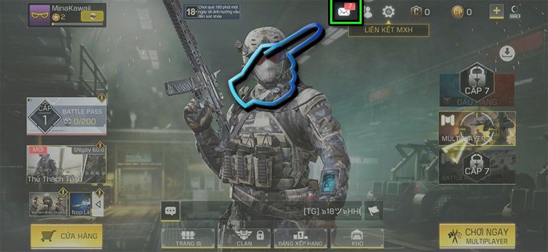 Code tiến thưởng trình làng và cơ hội nhập code nhận tiến thưởng Call Of Duty Mobile VNG