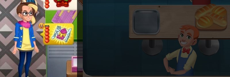 Kh&aacute;ch h&agrave;ng trung th&agrave;nh trong tr&ograve; chơi Cooking Diary&reg;