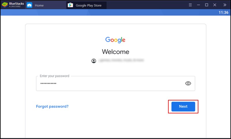 Đăng nhập vào tài khoản Google